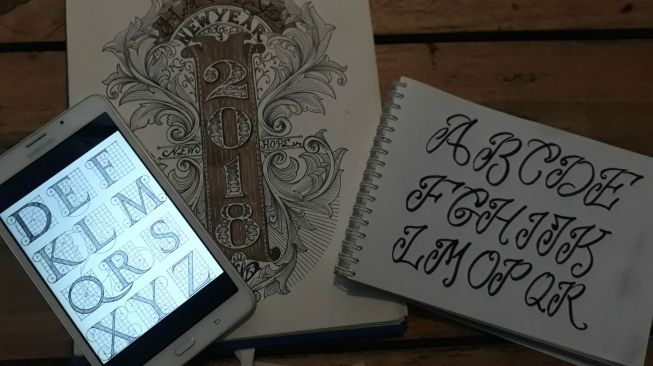 Komunitas menulis indah. (suara.com/Risna Halidi)