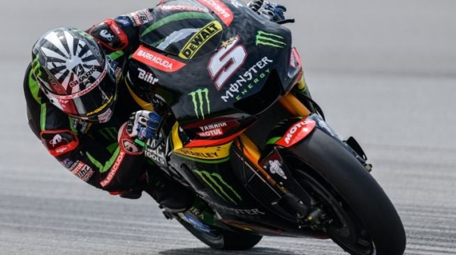 Pebalap Monster Yamaha Tech 3, Johann Zarco. [AFP/Mohd Rasfan]