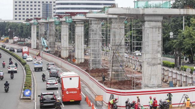 KKK memberikan izin kepada 38 proyek infrastruktur layang.