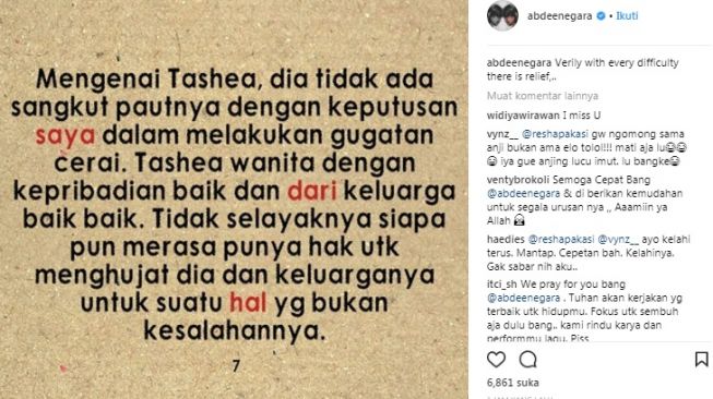 Abdee Slank Curhat Episode 7. [Instagram]