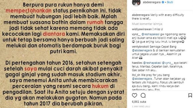 Abdee Slank Curhat Episode 5. [Instagram]