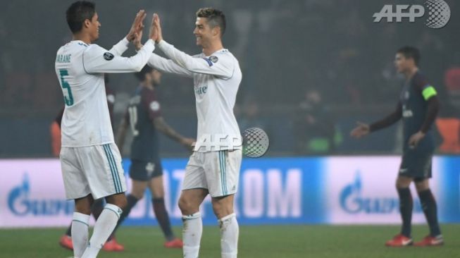 Kalahkan PSG 1-2, Real Madrid Lolos ke 8 Besar Liga Champion