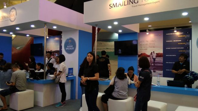 BCA Australia Travel Fair 2018. (suara.com/Firsta Putri Nodia)