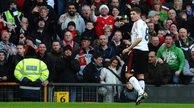 Pemain Liverpool Steven Gerrard [AFP]
