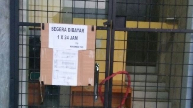 Utang Rp62 Juta, Kantor Satpol PP-WH Pijay Disegel Pedagang Nasi