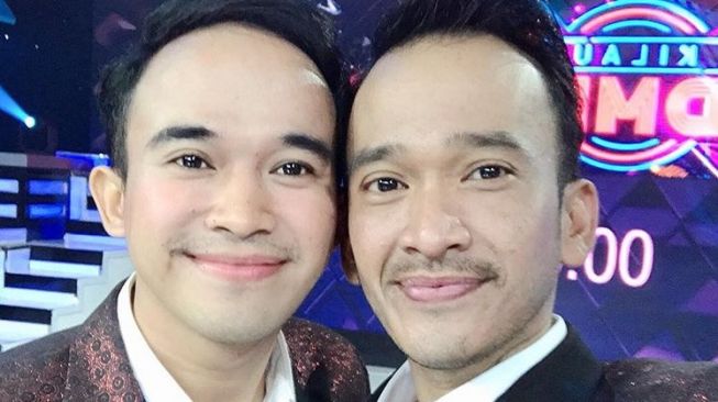 Anwar Sanjaya dan Ruben Onsu. (Instagram)
