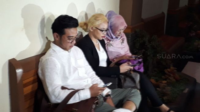 Robby Geisha di PA Jakarta Selatan, Senin (12/3/2018). [suara.com/Wahyu]