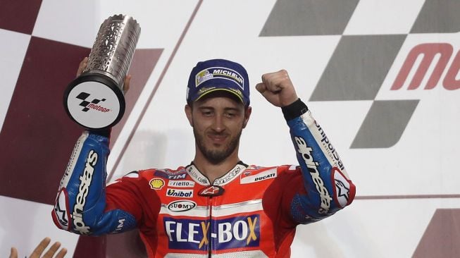 Difavoritkan Menangi Seri Perdana MotoGP, Begini Reaksi Dovizioso