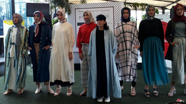 Desainer modest Indonesia. (suara.com/Risna Halidi)