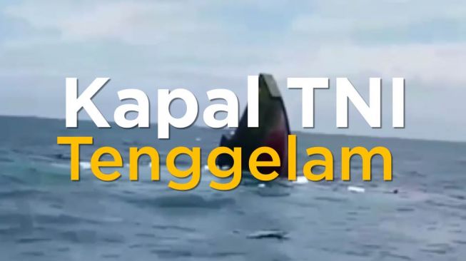 Detik-detik Kapal TNI Tenggelam di Perairan Pulau Seribu