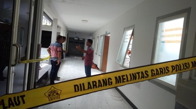 10 POMAL Mulai Investigasi Ambruknya Atap RSAL dr Ramelan