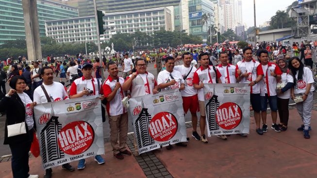 Deklarasi Anti Hoax Digelar Polda Metro di Area CFD