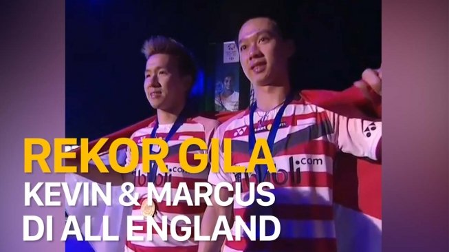 Ini Rekor Fantastis Kevin / Marcus Usai Juarai All England 2018