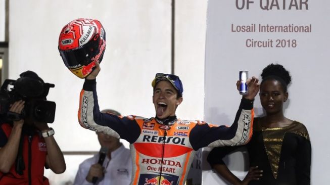 Kalah dari Dovizioso di Losail, Marquez: Rasanya Seperti Menang