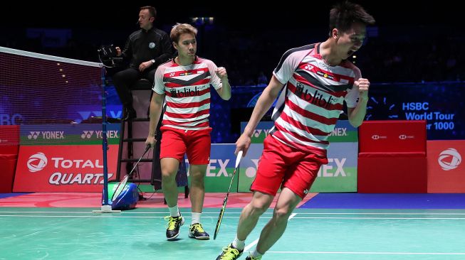 Tebus Kesalahan, Kevin / Marcus Bawa Indonesia Imbangi Korsel