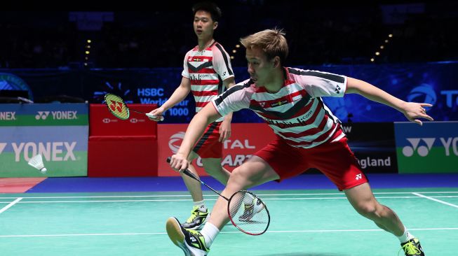 Hasil All England 2022: Kemenangan Kevin/Marcus Diwarnai Insiden Atap Bocor dan Pindah Lapangan