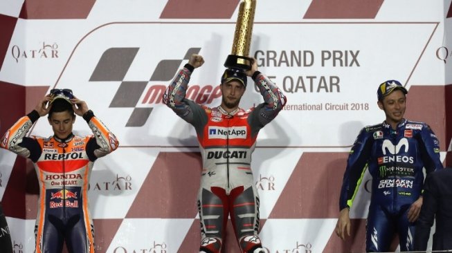 Klasemen Pembalap Usai Seri Perdana MotoGP 2018