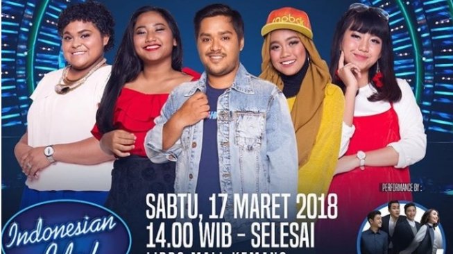 5 Besar Indonesian Idol. (Instagram)