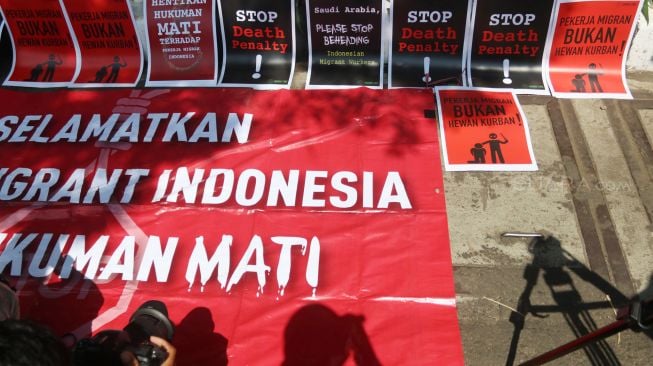 Hukuman mati terhadap Tenaga Kerja Indonesia (TKI).