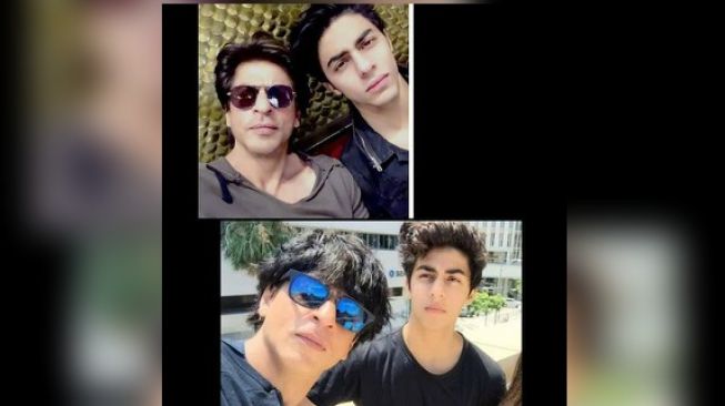 Shahrukh Khan dan Aryan Khan. (Sumber: Instagram)