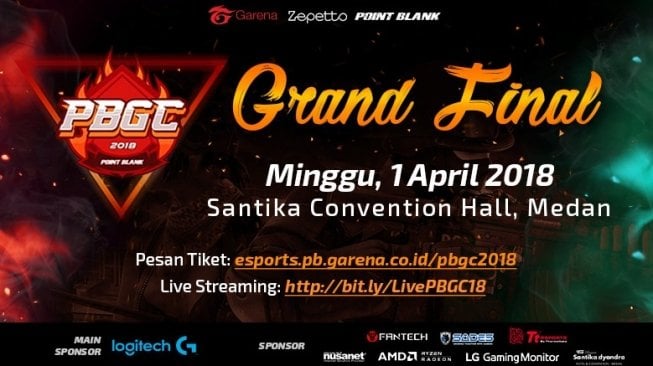 Grand Final "Point Blank Garena Championship" Siap Guncang Medan