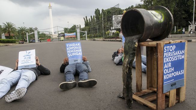 Merupakan bentuk protes belum maksimalnya penegakan hukum.