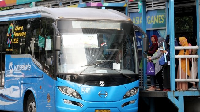 Asyik, Bus Transjakarta Tetap Beroperasi Saat Idul Fitri