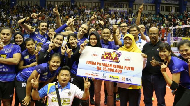 Bank Pakuan Bidik Juara Proliga 2018. (Sumber: Istimewa)