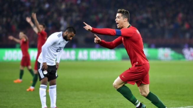 Cetak Dua Gol bagi Portugal, Ronaldo Bidik Rekor Puskas