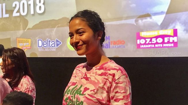 Putri Marino di Press Screening film Jelita Sejuba 