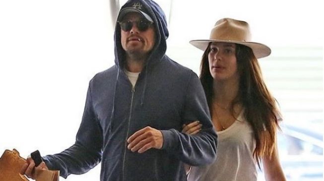 Leonardo DiCaprio dan pacar baru, Camila Morrone. (Instagram)