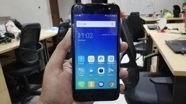 Evercoss U50A Max. [Suara.com/Aditya Gema Pratomo]