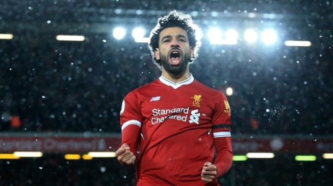 Pemain Liverpool Mohamed Salah [AFP]
