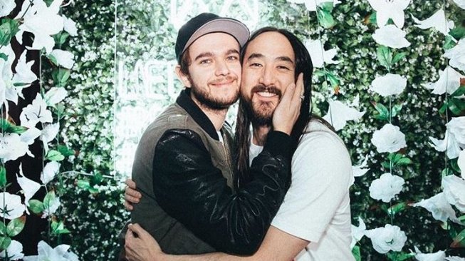 Zedd dan Steve Aoki Zedd, sama-sama DJ kelas dunia (zedd /instagram)