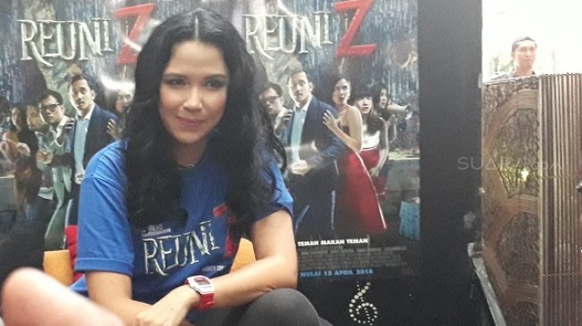 Artis Dinda Kanya Dewi. [suara.com/Ismail]