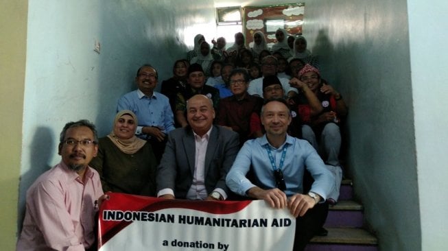 Jabar memantu 1000 siswa pengungsi Palestina di Yordania. (Sumber: Istimewa)