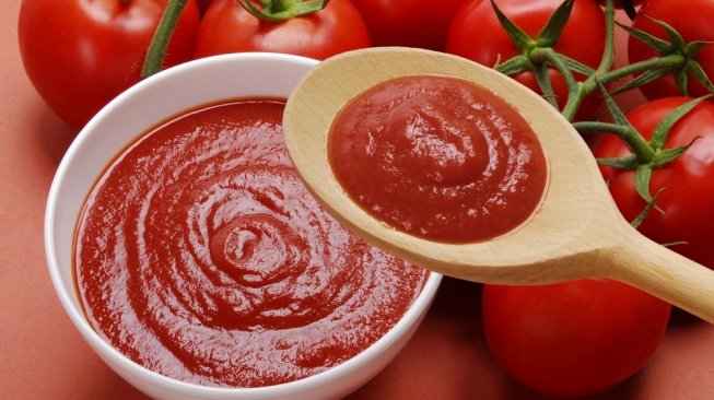 Ilustrasi pure tomat. [Shutterstock]