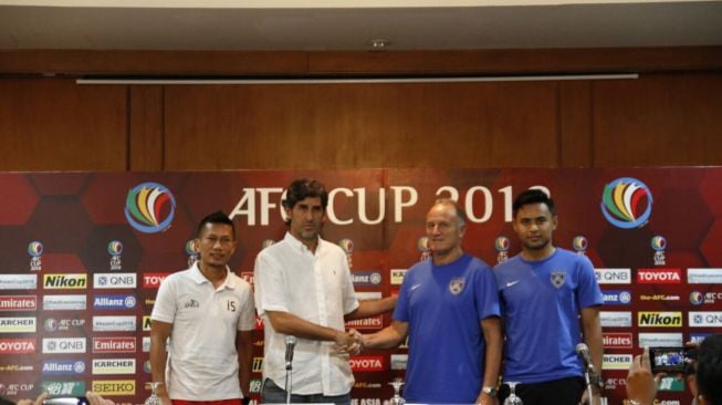 Jumpa pers jelang Persija Jakarta vs Johor Darul Ta'zim