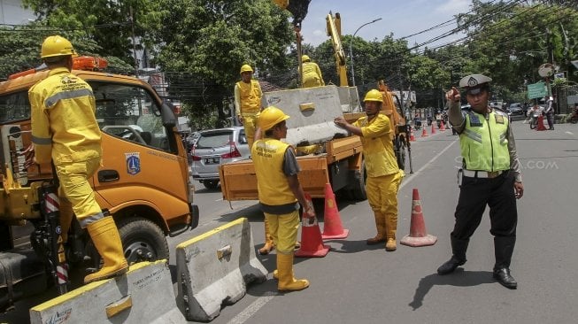 Jalan Proklamasi Jadi Dua Arah