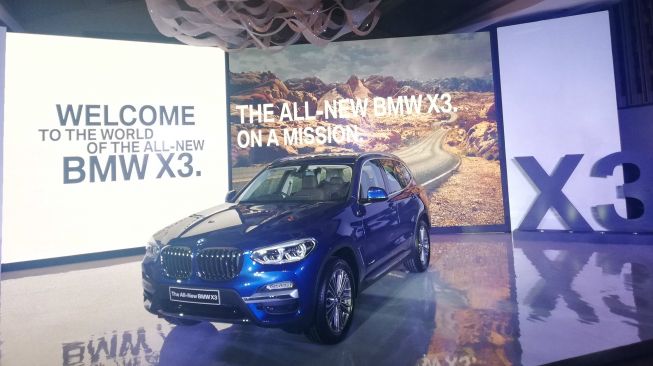 BMW X3 Generasi Ketiga. (suara.com/Aditya Gema Pratomo)