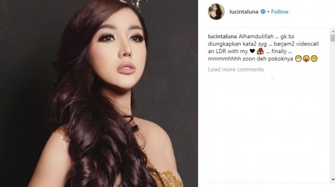 Editan Parah, Warganet: Wajah Lucinta Luna Malah Mirip Jenglot