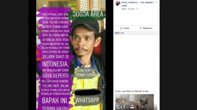 Demi Balas Budi, Lelaki Asal Belanda Ini Sambangi Indonesia