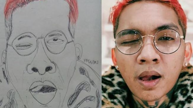 Sketsa young lex (vbdxoxo/instagram)