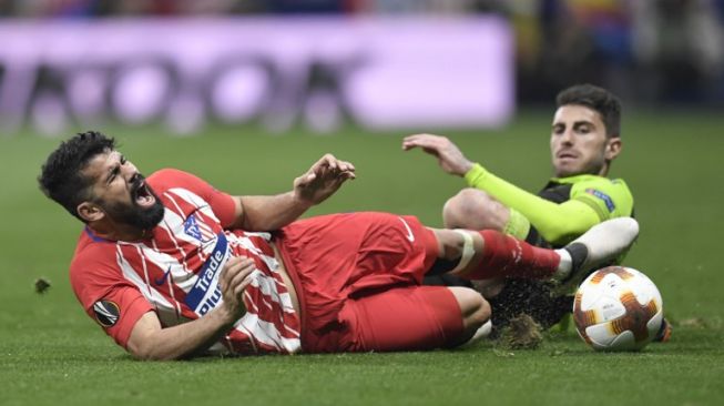 Cedera Hamstring, Diego Costa Terancam Absen Hadapi Arsenal