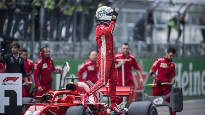 Kalahkan Raikkonen, Vettel Rebut Pole Position GP Cina