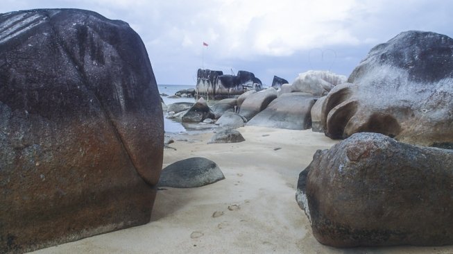 Keindahan pulau Natuna, lokasi film Jelita Sejuba (koleksi pribadi).