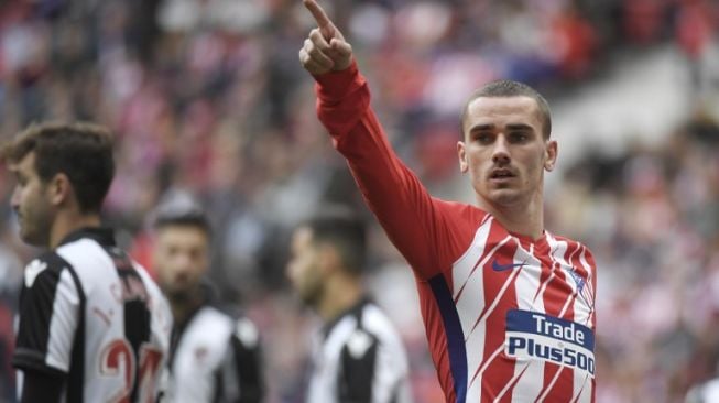 Penyerang andalan Atletico Madrid, Antoine Griezmann (AFP/GABRIEL BOUYS)