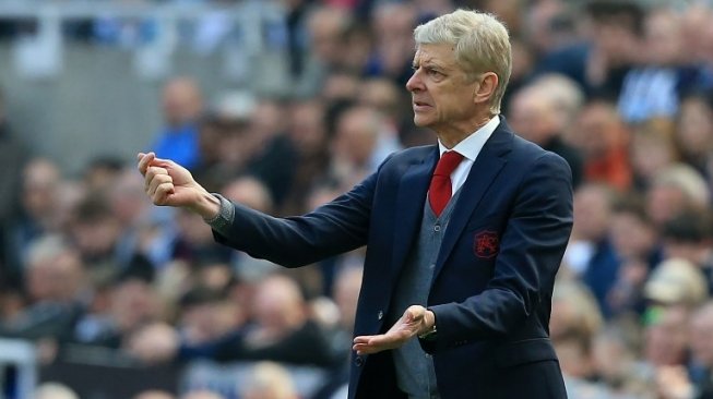 Manajer Arsenal, Arsene Wenger (AFP/LINDSEY PARNABY)