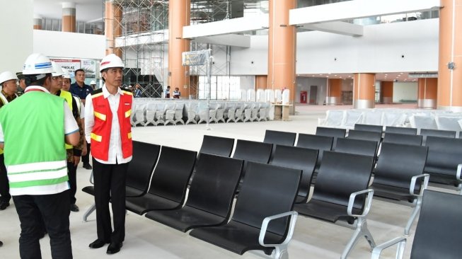 Bandara Internasional Jawa Barat di Kertajati, Majalengka, Jawa Barat. [Foto Laily Rachev - Biro Pers Setpres]