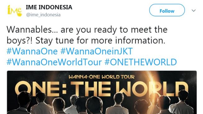 Wanna One Bakal Konser di Indonesia, Ini Harga Tiketnya?